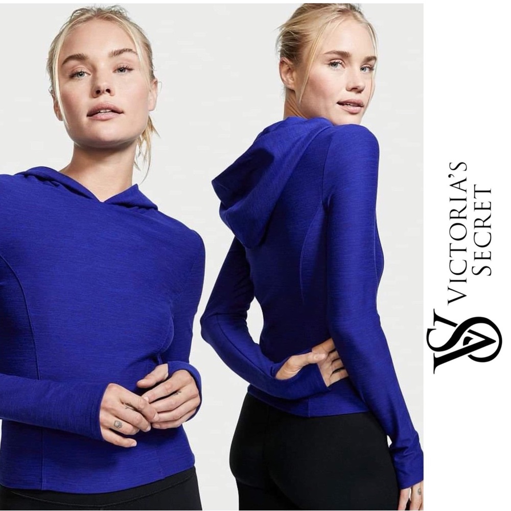 Victoria’s Secret | Bright Navy Flow On Point Essential Hoodie | Size Small